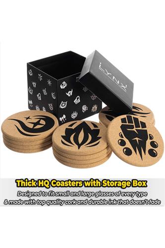 D&D Class Coasters