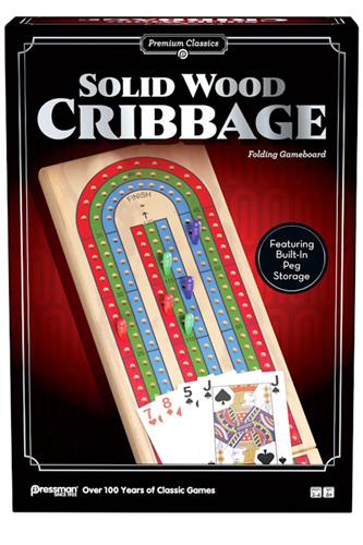 Solid Wood Cribbage