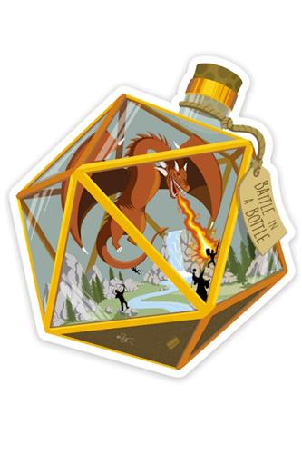 Battle in a Bottle Sticker