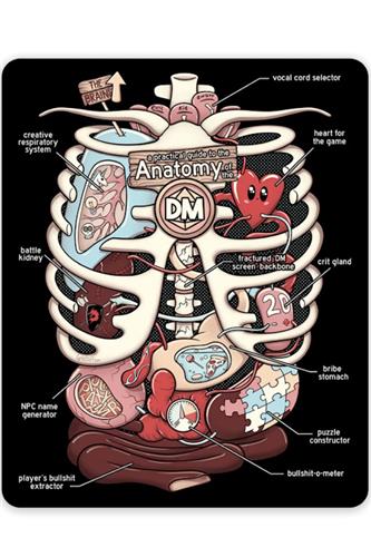 Anatomy of the DM Sticker