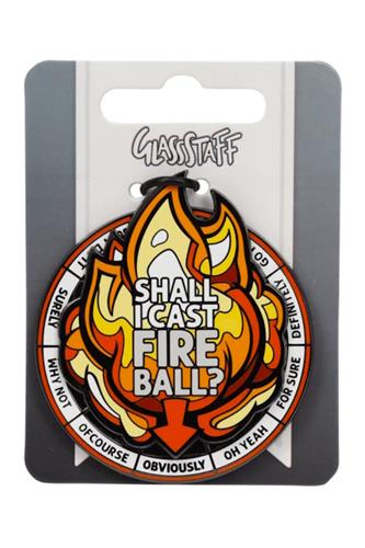 Casting Fireball Spinner Pin
