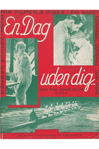 9 Piger i en Baad 1932 -  Node Hæfte