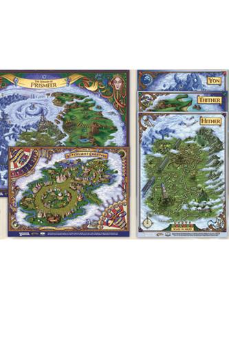The Wild Beyond the Witchlight - Map Set (16.5'x12', 4x 12'x5.5')