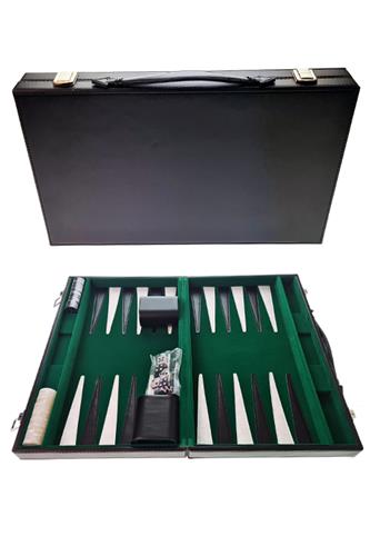 Lille Backgammon Pro - Sort
