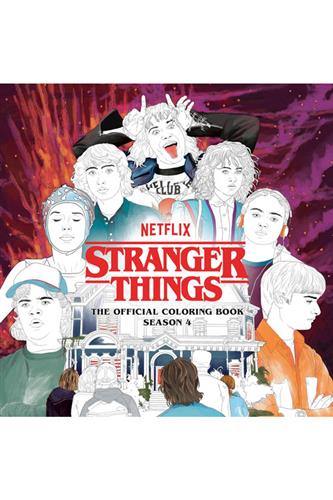 Stranger Things Official Coloring Book Season 4 - Netflix | Faraos Webshop