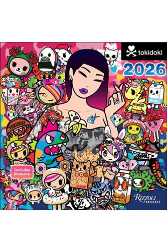 Tokidoki - 2026 Kalender (med klistermærker)