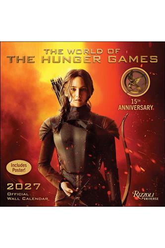 Hunger Games 2027 vægkalender med plakat