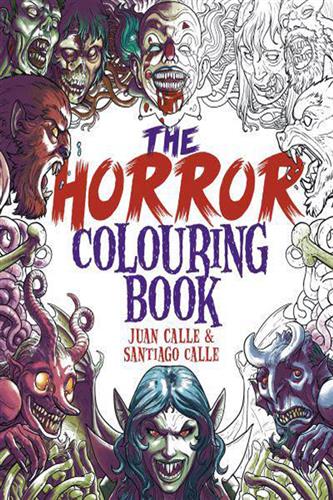The Horror Colouring Book - Juan Calle & Santiago Calle | Faraos Webshop