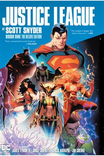 Justice League by Scott Snyder Book 1 Deluxe Edition HC