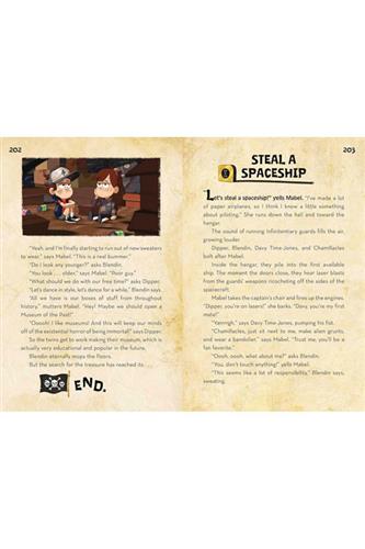 Gravity Falls: Dipper and Mabel and the Curse of the Time Pirates' Treasure! HC