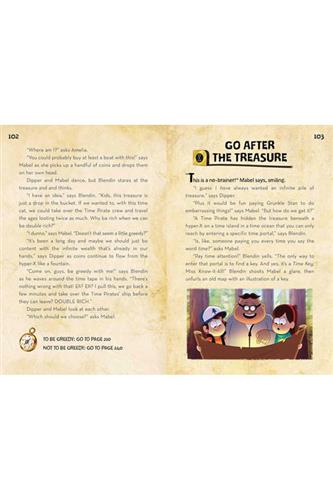 Gravity Falls: Dipper and Mabel and the Curse of the Time Pirates' Treasure! HC