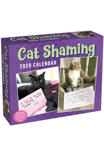 Cat Shaming - 2026 Dag-til-Dag Kalender