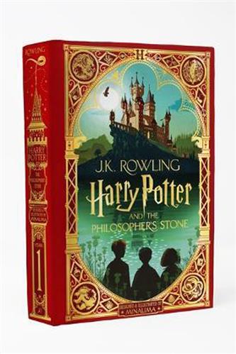Harry Potter & the Philosopher´s - Illustreret bog, med foldud-sider, 368 sider, | Faraos Webshop