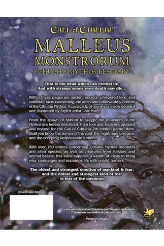 Malleus Monstrorum: Cthulhu Mythos Bestiary