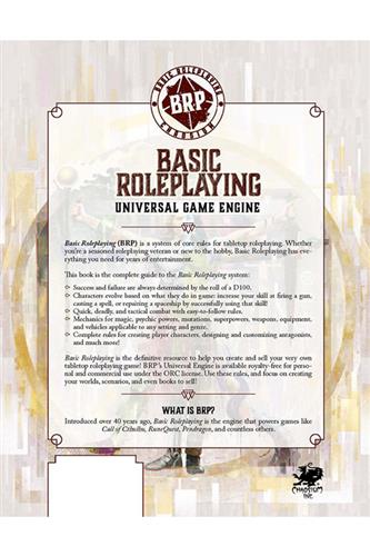 Basic Roleplaying: Universal Game Engine