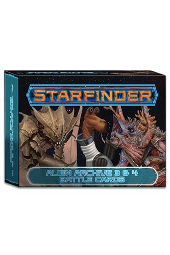 Starfinder: Alien Archive 3 and Alien Archieve 4 - Battle Cards