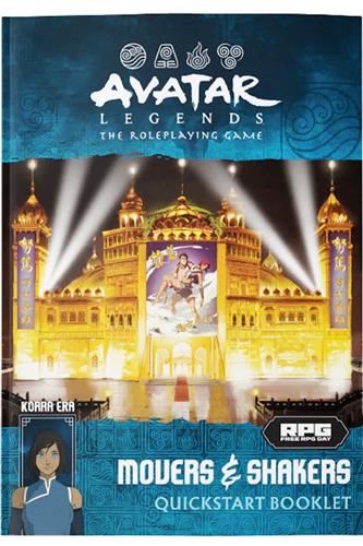 Avatar Legends: Movers & Shakers - Quickstart Booklet | Faraos Webshop