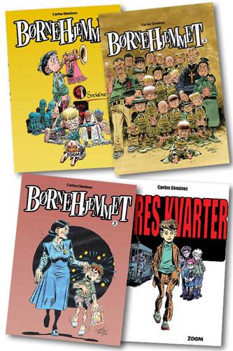 Børnehjemmet bind 1-3 og Vores Kvarter