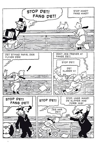 Reporteren Tintins oplevelser Nr. 3