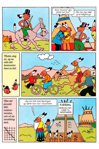 Sylvester og Ottilia hos kaninoerne