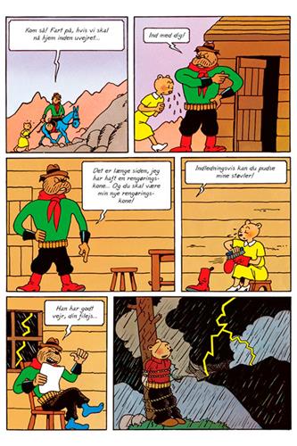 Sylvester og Ottilia hos kaninoerne