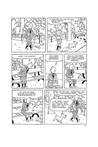 Reporteren Tintins oplevelser Nr. 7