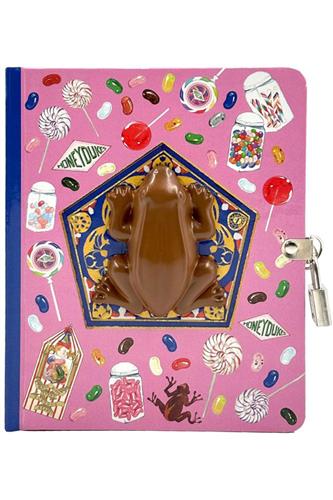 Harry Potter: Chocolate Frog Squishy Lock & Key Diary