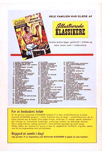 Illustrerede Klassikere 1959 Nr. 89