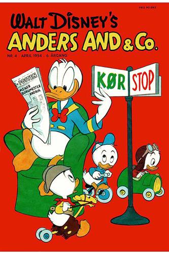 Anders And & Co. 1954 Nr. 4