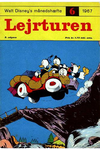 Walt Disneys Månedshæfte 1967 Nr. 6