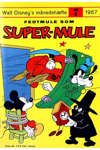 Walt Disneys Månedshæfte 1967 Nr. 7