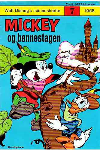 Walt Disneys Månedshæfte 1968 Nr. 7