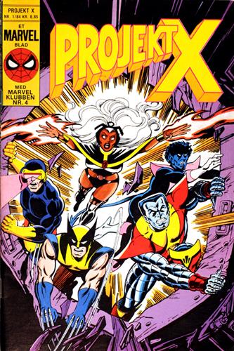 blod Aubergine afhængige Projekt X 1984 - 1999 | X-Men | Superhelte | Antikvarisk | Faraos Webshop