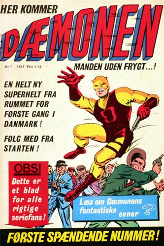 Dæmonen 1967 Nr. 1