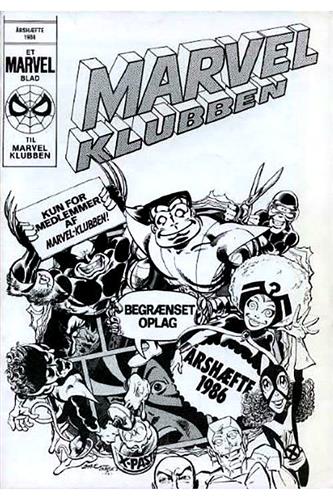 Marvel Klubbens Årshæfter 1986