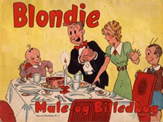 Blondie 1943 Nr. 4 (Malebog)