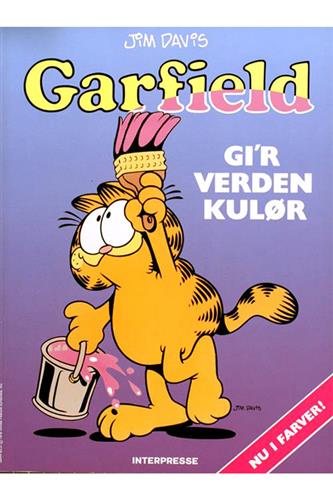 Garfield Farvealbum Nr. 1