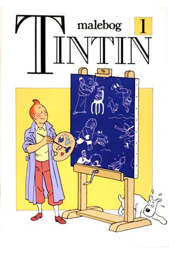 Tintin malebog Nr. 1