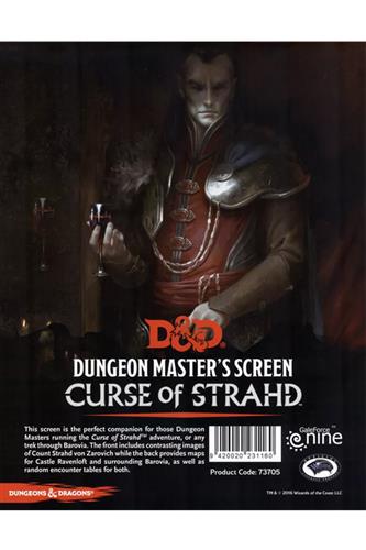 Curse of Strahd - Dungeon Master's Screen