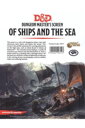 Of Ships and the Sea - Dungeon Master's Screen