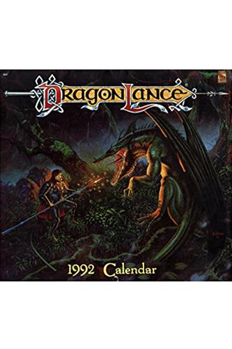 Dragonlance 1992 Calendar Dragonlance 1992 Calendar