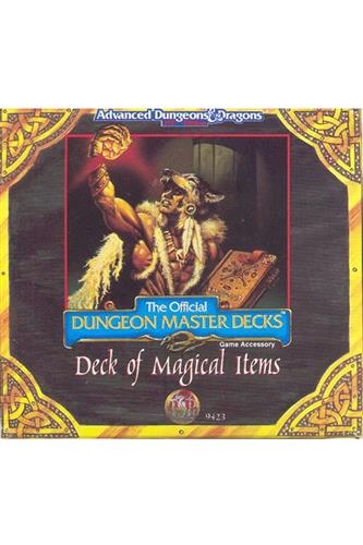Dungeon Master Decks - Deck of Magical Items (1st Printing)