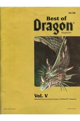 Best of Dragon Magazine Vol. V