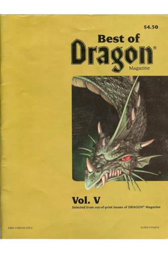 Best of Dragon Magazine Vol. V - Rollespilsmagasin | Faraos Webshop