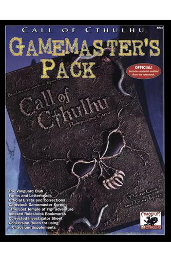 Gamemaster's Pack