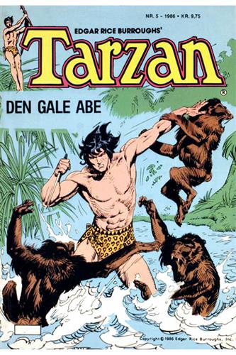 Tarzan 1986 Nr. 5 - Tarzan Junglens Herre | Faraos Webshop