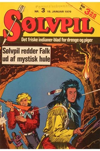Sølvpil 1979 Nr. 3 - Sølvpil - Det Friske Indianer-Blad For Drenge Og Piger | Webshop