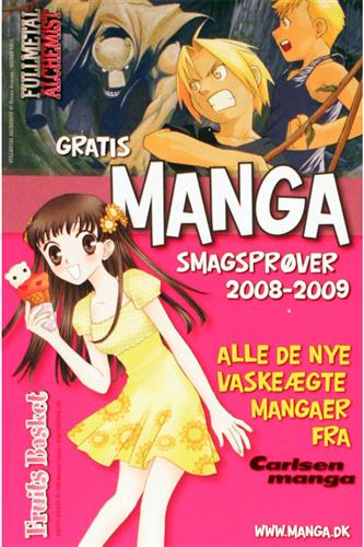 Gratis Manga Smagsprøver 2008-2009