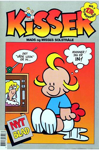 Kisser. Mads og Misses Solstråle 1988 Nr. 1