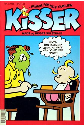 Kisser. Mads og Misses Solstråle 1988 Nr. 2